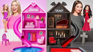 Harika Bir Bebek Evi İnşa Ediyoruz Barbie Ve Vampir Meydan Okuma Multi Do Girls