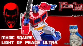 Better Of Worse? Magic Square Light Of Peace Ultra Optimus Prime Emgos Transformers Reviews