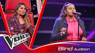 Ishara Perera | Siri Deru Hela Diwa Blind Auditions | The Voice Sri Lanka