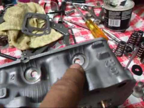 Here's a quick tour of the top end of the Autobianchi A112 engine that is 