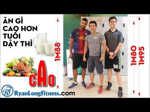Ăn Gì Cao Hơn Tuổi Dậy Thì - Cách Lập Meal Plan Tăng Chiều Cao Hiệu Quả - HLV Ryan Long Fitness
