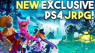 NEW PS4 JRPG Announced! PS4 Exclusive Gets AWESOME Reviews!