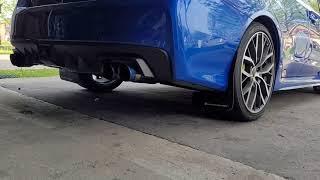 2015-2021 Subaru Wrx Sti Remark Axleback Exhaust Vs Stock Comparison