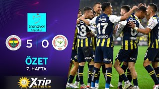 Merkur-Sports | Fenerbahçe (5-0) Çaykur Rizespor - Highlights/Özet | Trendyol Sü