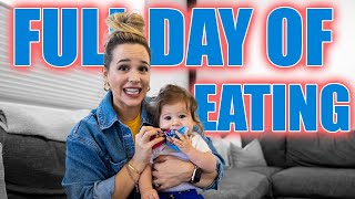 Post Partum Full Day of Eating | 7 Month Old Full Day of Eating | Mommy & Me | Macro Coaching