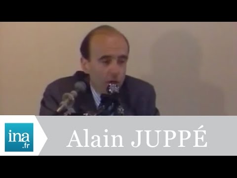 Robert Poujade et Alain Juppé à Dijon - Archive INA