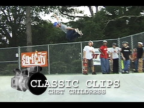 Chet Childress Skateboarding Classic Clips #61 North Carolina