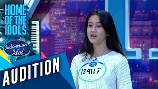 Wow! Keisya menyanyikan lagu Fiersa Besari dengan suara uniknya - AUDITION 1 - I