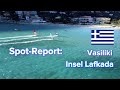 Spot-Report: Vasiliki, Insel Lefada, Greek. Windsurfen / Wingfoilen. Thermikspot (Lefkas/Vassiliki).