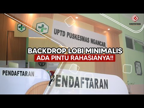 Ruangan Semakin Keren!! Backdrop Minimalis dengan bahan multiplek desain interior rumah minimalis
