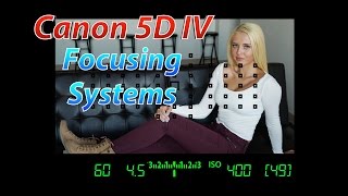 Canon 5D IV Tutorial Training | Focusing Systems | Canon 5D4