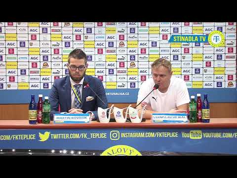 Tiskov konference domcho trenra po utkn Teplice - Ostrava (26.10.2018)