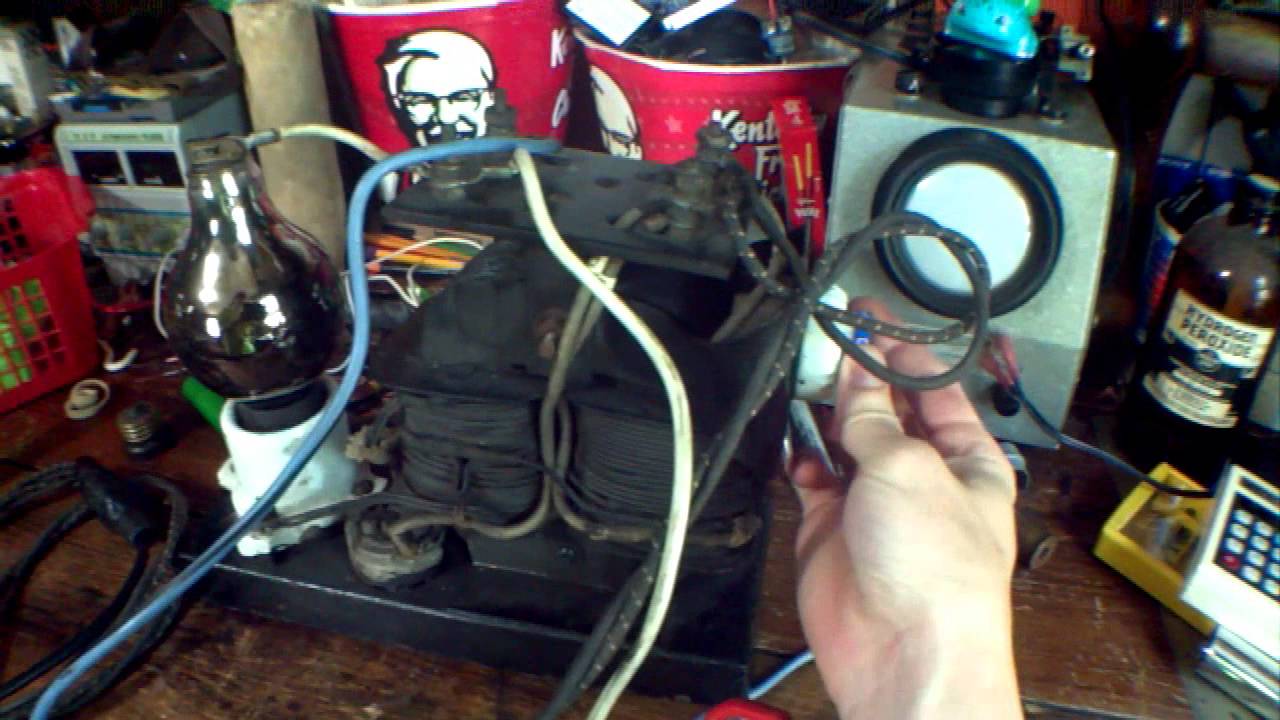 1918 Battery Charger: Tungar Tube ( Mercury Arc Rectifier ) - YouTube