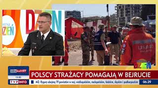 Polska Straż Pożarna Pomaga W Bejrucie