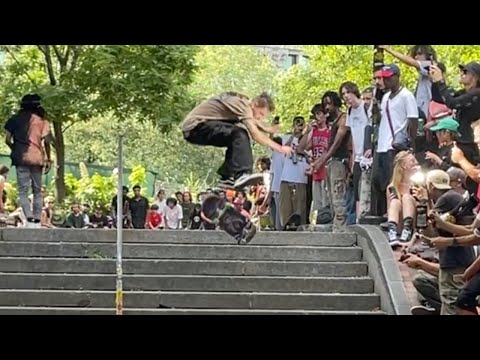 GO SKATE DAY NYC 2024 BROOKLYN BANKS FULL LIVE FEED