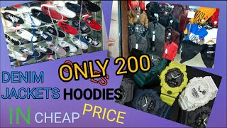 WINTER CLOTHS IN CHEAP PRICE || LEATHER JACKETS || DENIM JACKETS || HOODIES || VLOG ||