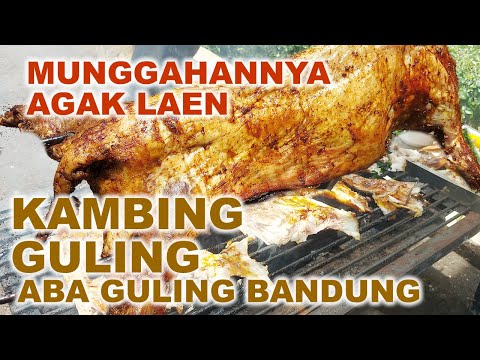 Munggahan nya agak laen makan Kambing Guling Aba Guling Bandung  #hobahfamily #kambingguling