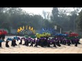 Holy Child Auxilium Sports Day : Fan Drill Std. VII