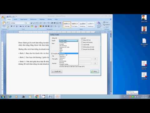 Cách chuyển font chữ từ vntime sang time new roman và ngược lại