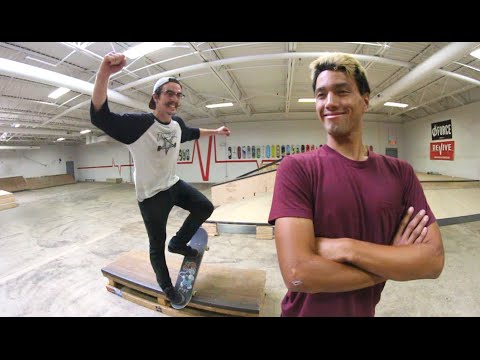 Beating The Best Skateboarder!