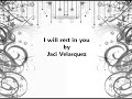 I will rest in you - Jaci Velasquez