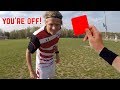 D1 College Soccer Game From A Referee’s Perspective