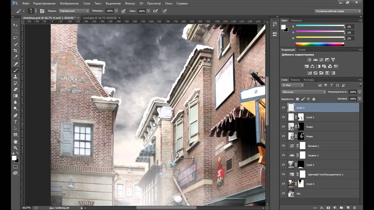 Как сделать ночь в фотошопе cs6 Как сделать ночь в фотошопе cs6