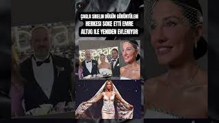 Çağla Şi̇keli̇n Dügün Görüntüleri Herkesi̇ Şoke Etti̇ Emre Altug Ile Yeniden Evleniyor