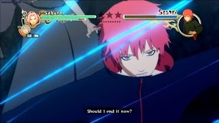 Naruto Shippuden Ultimate Ninja Storm 2 Hd - Sakura Vs Sasori Boss Battle
