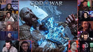 Yayıncıların Thor'un Kratos'u Diriltme Sahnesine Tepkisi