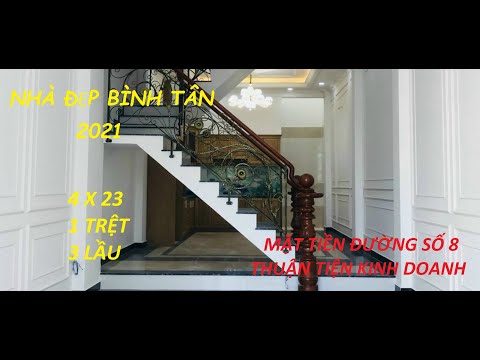 Bán Nhà Mặt Tiền Đường Số 8 - Bình Hưng Hòa B - Bình Tân