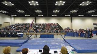 Hannah Oliveros JO National Championships 2017 Beam 9.475 (4th)