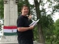 Trianoni megemlékezés Esztergomban az országzászlónál 2012. június 04.