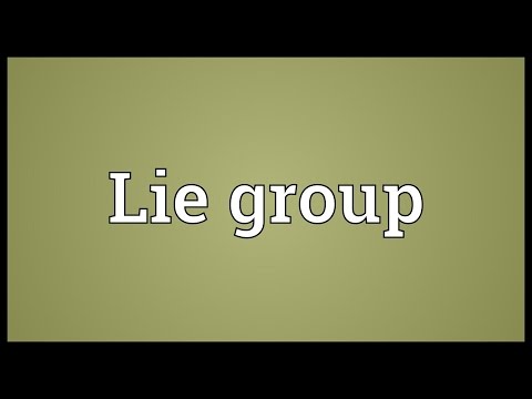 Header of Lie group