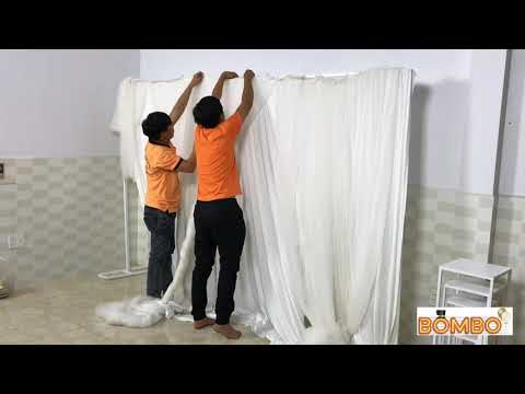 Hướng dẫn Trang Trí backdrop cho tiệc Sinh nhật, cưới đẹp lung linh