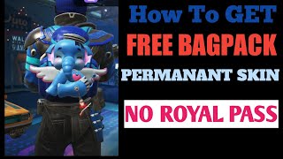 How To Get Free Permanent Bag Back Skin In Pubg Mobile No Royal P