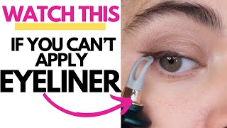 WATCH THIS If You Can't Apply Eyeliner Over 50 | Nikol Johnson