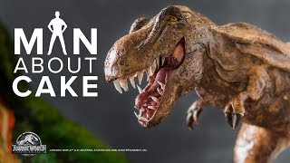 Epic Dinosaur Cake for JURASSIC WORLD: FALLEN KINGDOM Premiere | Man About Cake Epic Dinosaur Cake for JURASSIC WORLD: FALLEN KINGDOM Premiere | Man About Cake