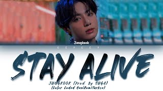 Jungkook Bts - Stay Alive Prod. By Suga Hanromtürkçe Altyazili