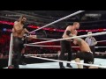 Handicap Match; John Cena VS Big Show, Kane & Seth Rollins.19/01/15
