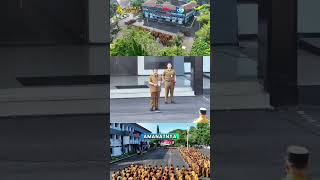 Bupati Subang Reynaldy Pimpin Apel Gabungan Asn