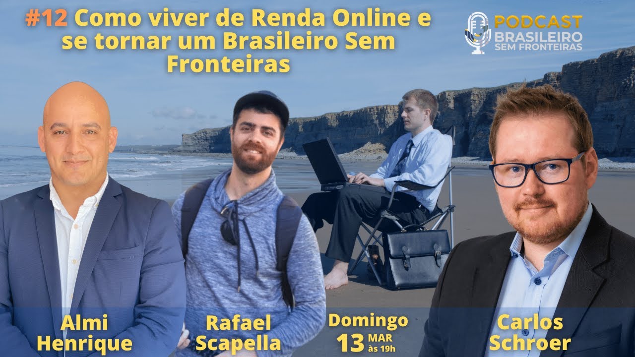 Podcast #012: Como viver de Renda Online e se tornar um site de apostas online eiro Sem Fronteiras