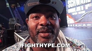 CRAWFORD TRAINER BOMAC CRITICAL OF JOSHUA TRAINERS FOR RUIZ LOSS; EXPLAINS WHY "WILDER'S THE BEST"