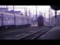Видео Электровоз ДС3-005 / Станция Киев - Пассажирский