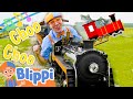 BRAND NEW BLIPPI Train Song! Choo Choo Vehicle Songs for Kids