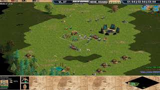 AoE 22 Random VaneLove, Xuân Thứ vs HeHe, Hoàng CN Ngày 24-11-2017