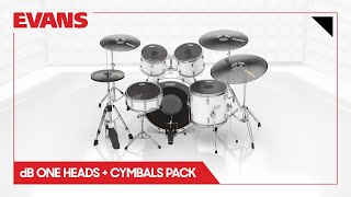 New Evans dB One Low Volume Cymbals & Mesh Drumheads