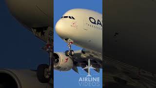 A380 CLOSE UP Landing!