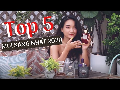 05 chai nước hoa nữ sang nhất 2020