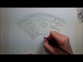 Simple Anamorphic Illusion Drawing